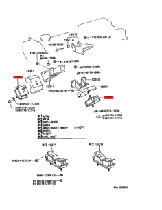 SOPORTE MOTOR HDJ-80 24V 2
