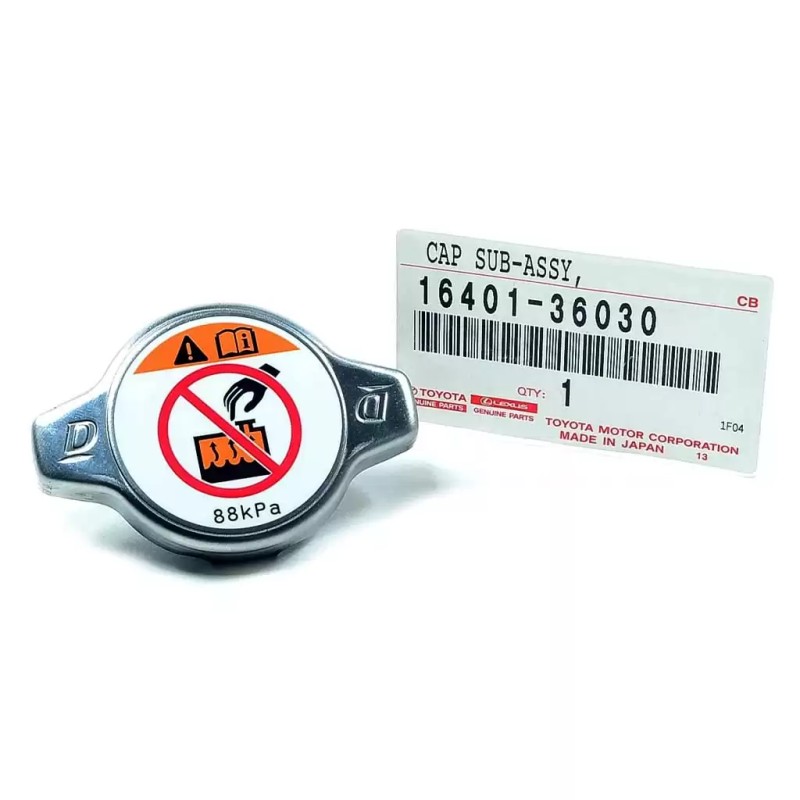 Radiator Cap For Toyota Land Cruiser J9 (automatic transmission) - Original Toyota Land Cruiser