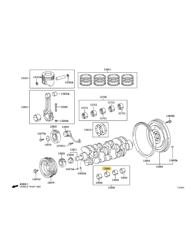 Connecting Rod Bushing, Mark-2, (Engine Code...
