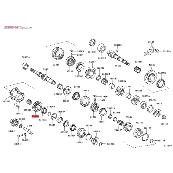 5th Gear Pinion for Manual Transmission for...