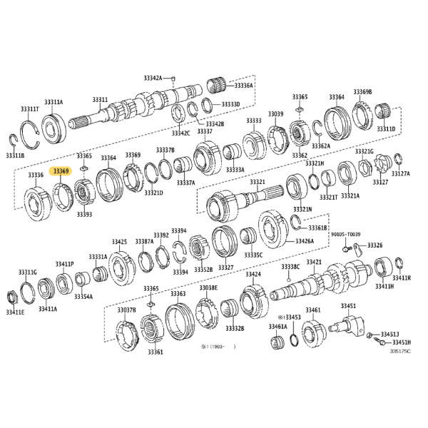 Synchronisierungsring Gang N-5/6,...