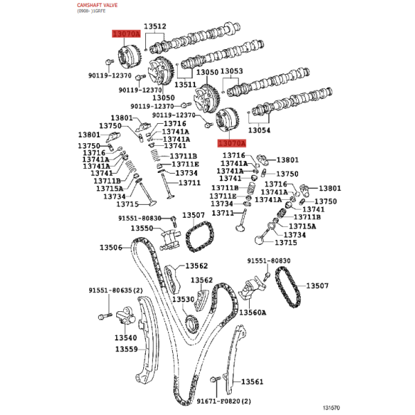 copy of Gear or sprocket, crankshaft for Toyota...