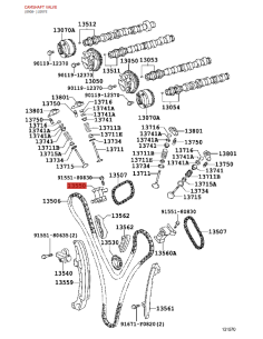 copy of Tensor cadena distribucion nº1 J12 / FJ (1grfe) -... 2