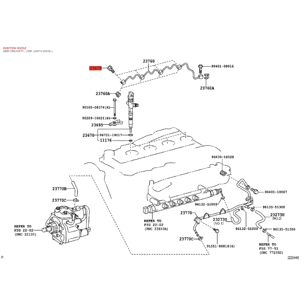 copy of Injetor Torica J9 / 12 / 15 / Toyota...