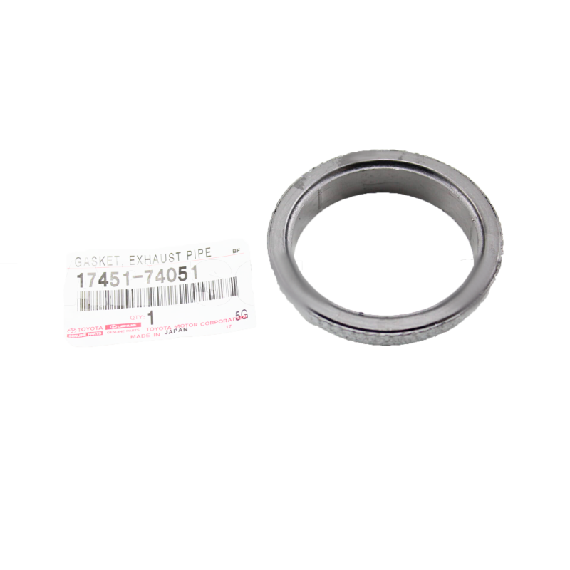 Junta tubo escape intermedia, para toyota land cruiser J12 - Original Toyota Land Cruiser