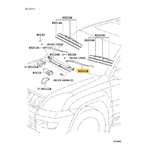 copy of Front left clean J8 wipers - Original...