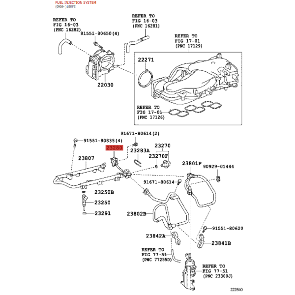 Fuel pressure regulator for Toyota Land Cruiser...