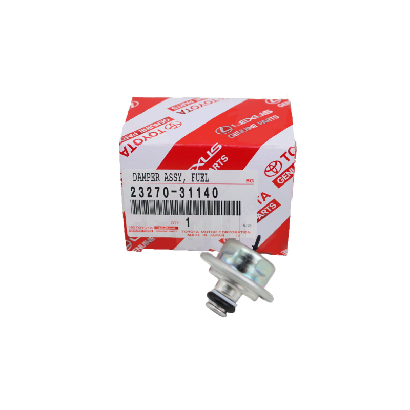 Vanne ou amortisseur de pression de carburant, pour Toyota Land Cruiser J12 /15 / FJ (moteur 1GRFE) - Original Toyota Land Cruis