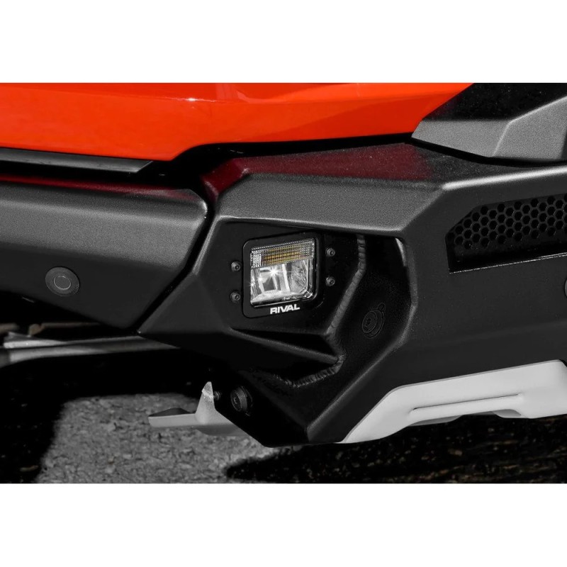 Kit de faros delanteros LED parachoques luz blanca-ámbar - Rival