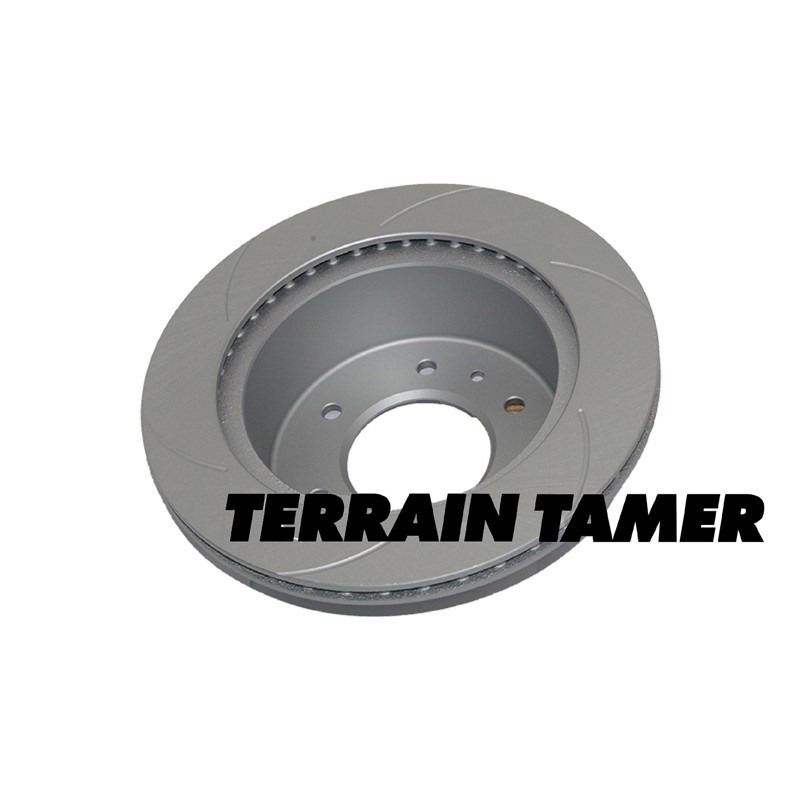 Left rear brake disc (exclusive drum-to-disc brake conversion kit) for Ford Ranger (2011-2022) - Terrain Tamer