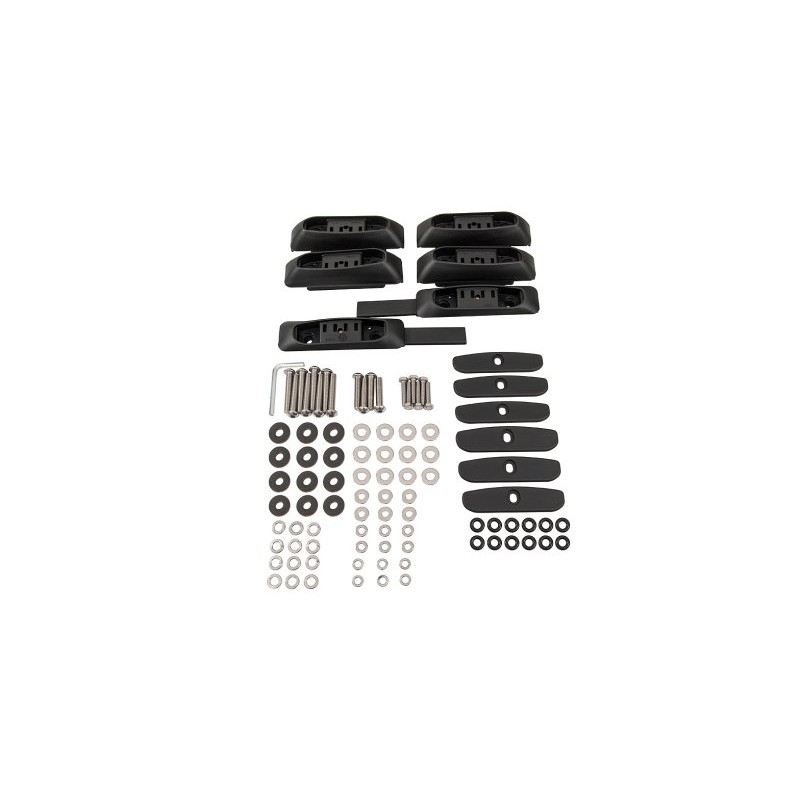 Kit de 6 bases para Toyota Land Cruiser J10 (modelos con puntos de anclaje) - Rhino Rack