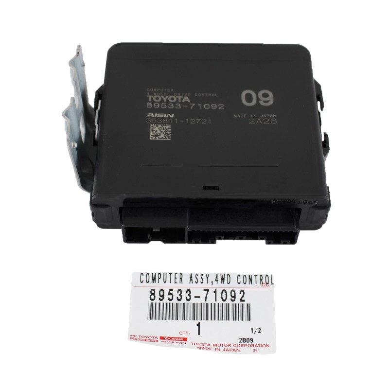 Centralita de bloqueo del 4x4 caja transfer para Toyota Hilux Revo (2016 a 2025) - Original Toyota Land Cruiser