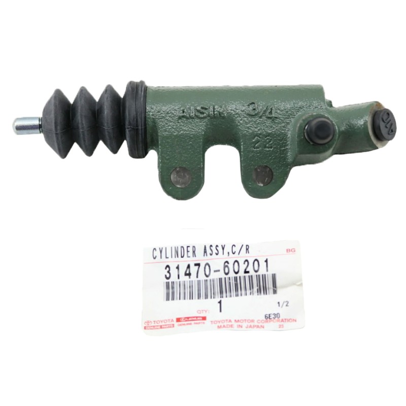 Bombín o receptor de embrague (motor 1KZT) para Toyota Land Cruiser J7/4Runner - Original Toyota Land Cruiser