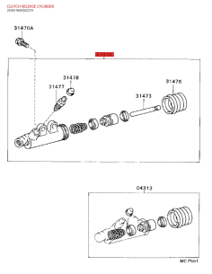 copy of Kupplungsnehmerzylinder, Für Toyota Land Cruiser... 2