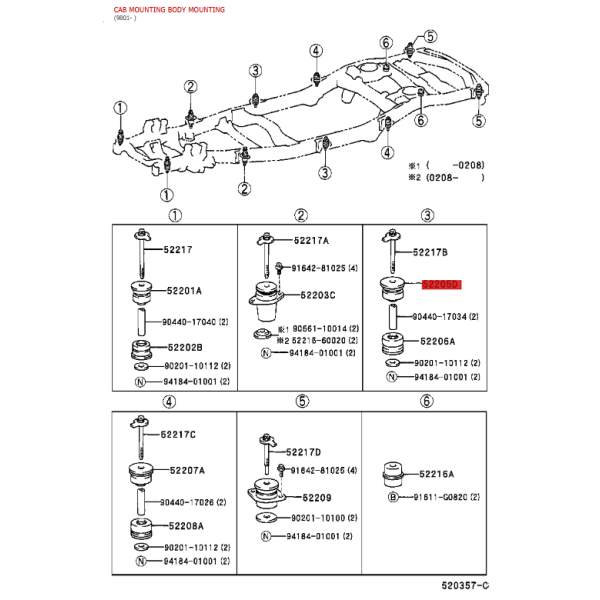 copy of Body Silentblock No. 3 lower, for...
