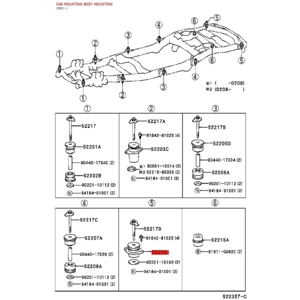 copy of Body Silentblock No. 1 Upper, for...