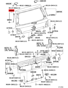 copy of Tailgate lower opening cable J10 - Original... 2