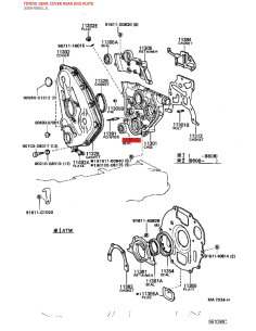 Paraolio albero motore anteriore, (motore... 2