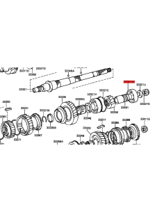 copy of Schaltgabel Getriebe für Toyota Land Cruiser J7... 2
