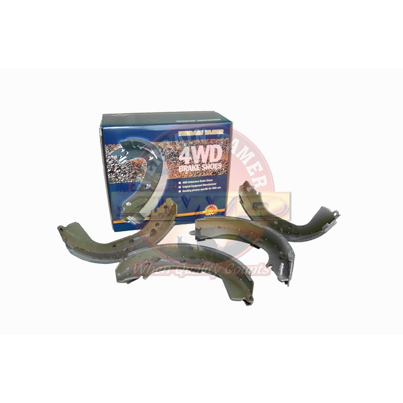 Kit di 4 ganasce posteriori rinforzate, per Toyota Land Cruiser J4 / J6 / J7 - Terrain Tamer