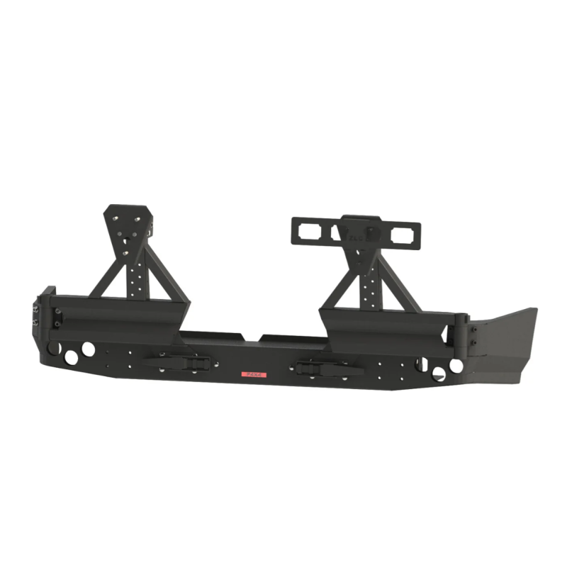 Parachoques trasero acero reforzado con doble soporte de rueda para Toyota Land Cruiser J10 - Fabryka 4x4