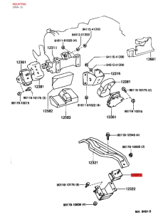 copy of Silentblock oder Motorhalterung J7 / Toyota Hilux... 2