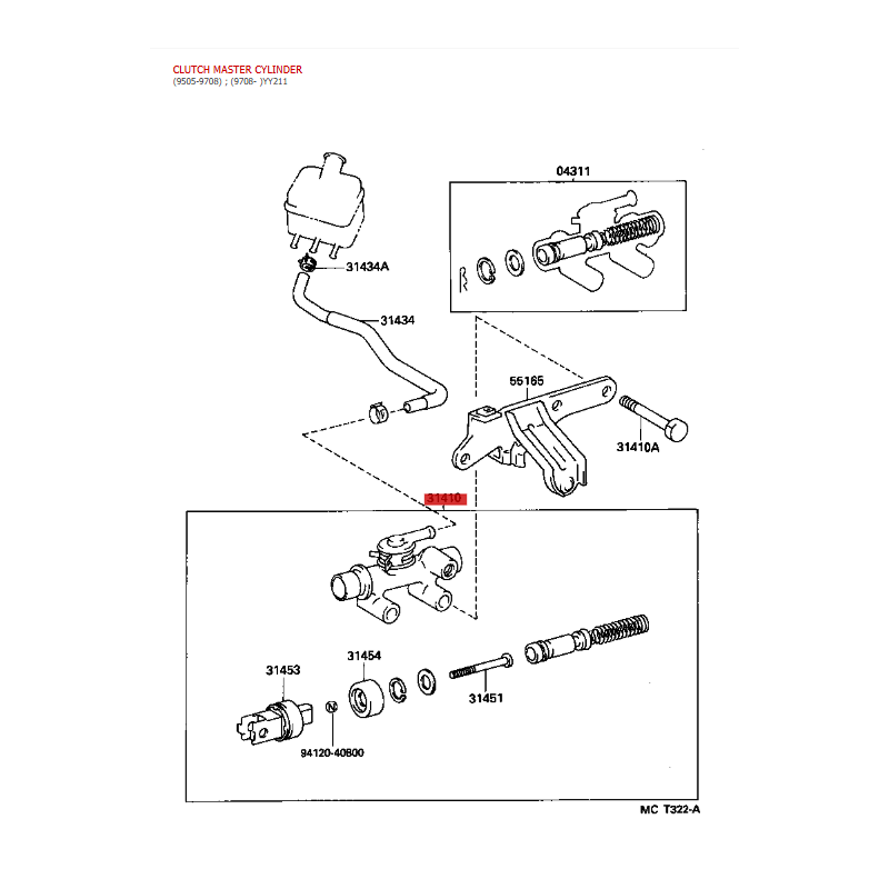 copy of Kupplungspumpe Für Toyota Land Cruiser J15 - Original Toyota Land Cruiser