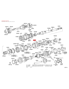 copy of Primärwelle (Eingangswelle) Für Toyota Hilux Vigo... 2
