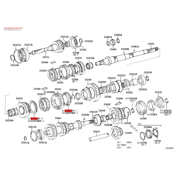 copy of Synchronizer side 1st gear (5 speeds),...