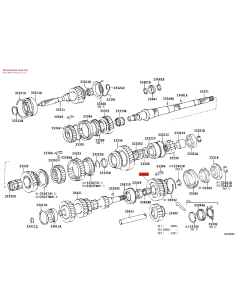 Pinion or 5th gear, manual transmission (5-speed), for... 2