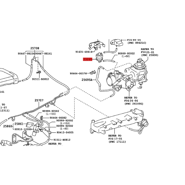 Filtro pressione turbo, per Toyota Land Cruiser...