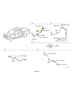 Cablatura ABS anteriore destra (posteriore al 08/2024),... 2
