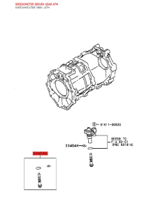 Untersetzungsgetriebe, angetrieben durch Tachometer (ATM,... 2