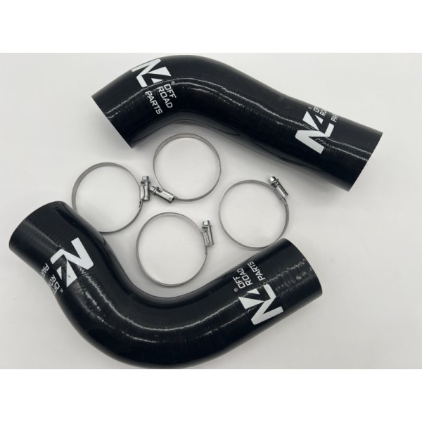 Kit of 2 reinforced lower intercooler hoses...