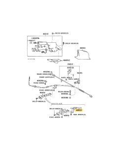 copy of Cavo freno a mano Per Toyota Land Cruiser J7... 2