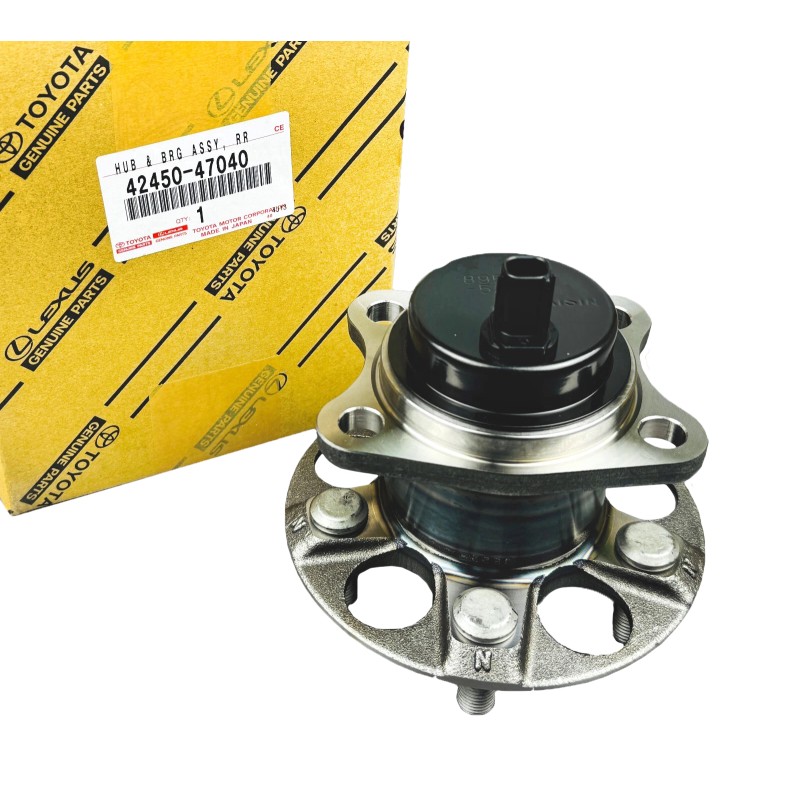 Buje trasero completo derecho o izquierdo para Toyota Prius - Original Toyota Land Cruiser
