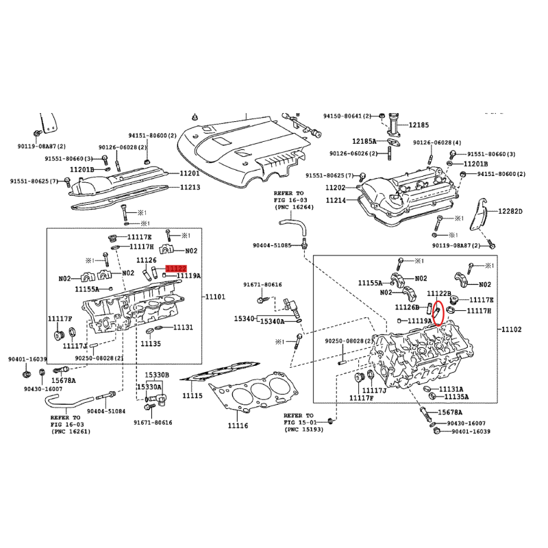 copy of Valvola di aspirazione (Motore 1GRFE, V6, 4.0L), per Toyota Land Cruiser J12 /FJ CRUISER - Originale Toyota Land Cruiser