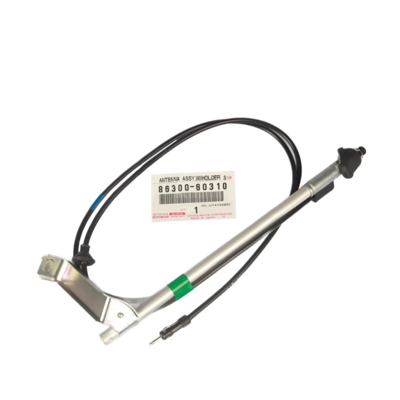 Antena de rádio completa manual, Para Toyota Land Cruiser J7 (HZJ de 2007 a 2009), - Original Toyota Land Cruiser