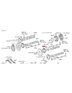 copy di Albero a camme N-1 (motore 1VDFTV), Per Toyota... 2
