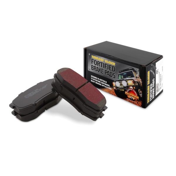 Kit of 4 Rear Brake Pads, high-performance...