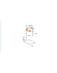 Batteriehalter oder obere Batteriehalterung, für Toyota... 2