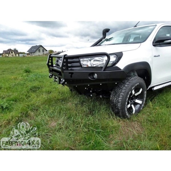 Reinforced steel front bumper bullbar Toyota...