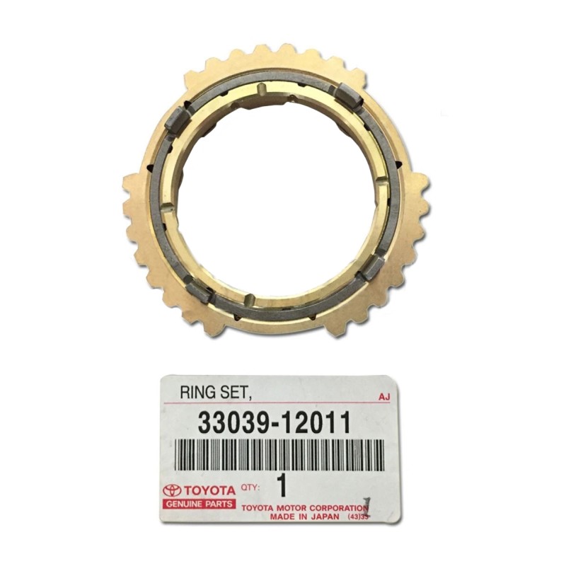Kit de Synchroniseur côté 2ème vitesse (5 vitesses manuelles / Moteur 3SFE), pour Toyota Rav4 - Original Toyota Land Cruiser