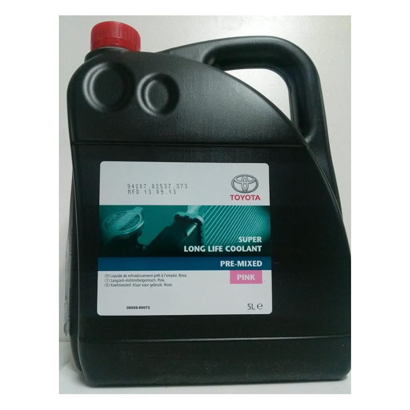 Original Toyota Kühlmittel Frostschutzmittel Super Long Life Coolant (Rosa/5L) - Original Toyota Land Cruiser