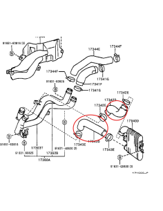 copy of Kit di 2 manicotti intercooler inferiori... 2