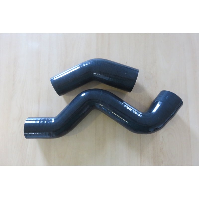 Kit de 2 manguitos inferiores de intercooler, exclusivos para intercooler N-4 (máximo 5 bares), para Toyota LC J10 - N4 Offroad