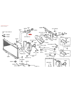 Thermostatdichtung (Motor 3SFE), für Toyota RAV4...