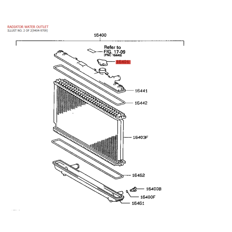 Kühlerdeckel (Motor 3SFE), für Toyota RAV4 (1994-2000) - Original Toyota Land Cruiser