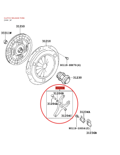 Horquilla caixa de câmbio MANUAL (6 velocidades) para...