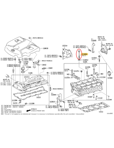 Tornillo culata N-1 (motor 1GDFTV/2GDFTV), para Toyota...